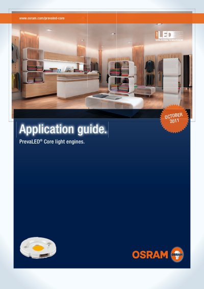 OSRAM Core Light Engine Application Note - cover page