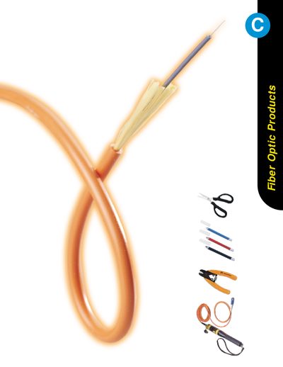 IDEAL Fiber Optic Products Catalog - cover page