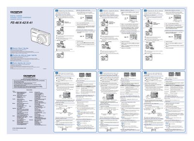 Olympus FE-46/X-42/X-41 Quick Start Guide
