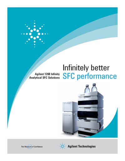 Agilent 1260 Infinity Analytical SFC Solutions Product Leaflet - cover page