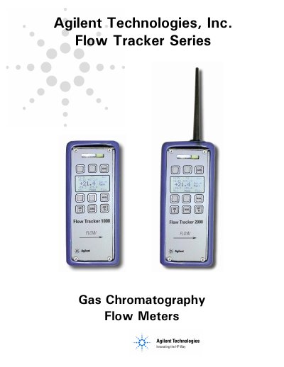 Agilent Flow Tracker 1000/2000-Detailed guide