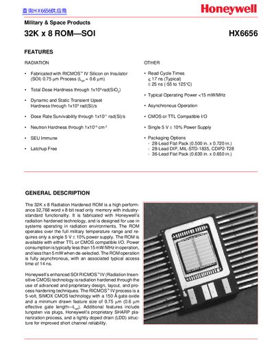 Honeywell HX66656 Manual - cover page