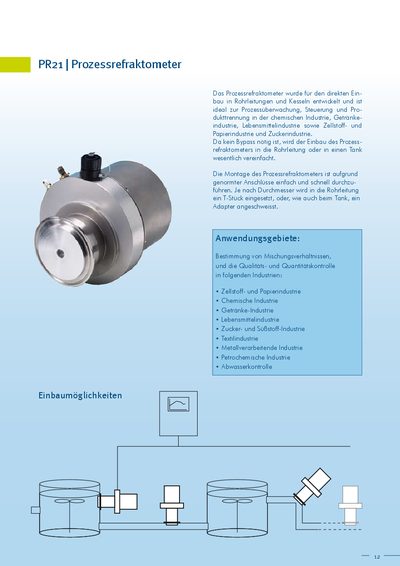 kruess-PR21 technology data(German)