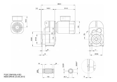 KEB F32C DM100L4 technology data - cover page