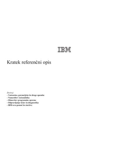 IBM 25P6002 Service Manual - cover page