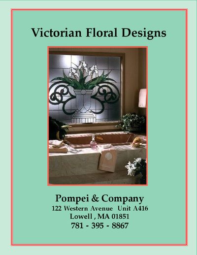 Pompei & Company Victorian Floral Designs Product Catalog - cover page