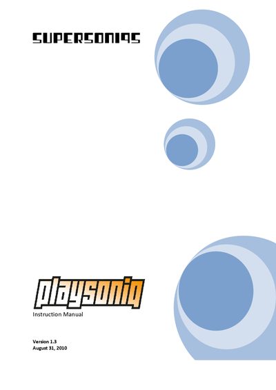 PlaySoniq Multi‑Expander for MSX User Manual - cover page