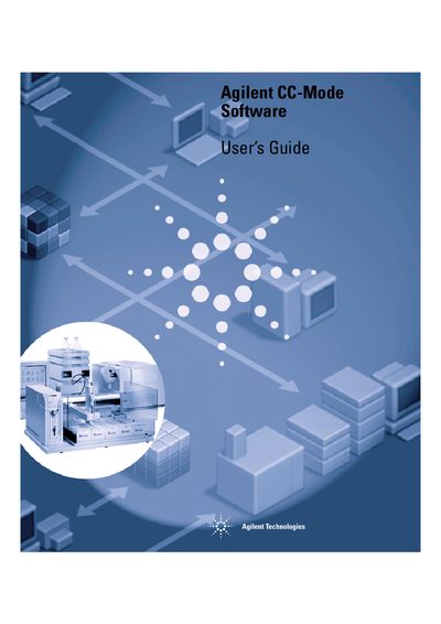 Agilent CC-Mode Software User Guide - cover page