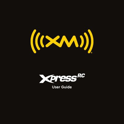 Delphi Xpress SA10316 XM Satellite Radio User Guide - cover page