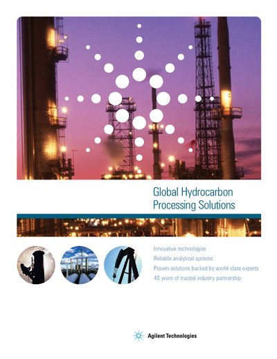 Agilent Global Hydrocarbon Processing Solutions Brochure - cover page
