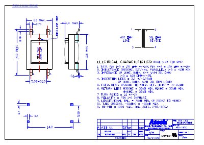 Atech ATS-182C Transformer Datasheet - cover page