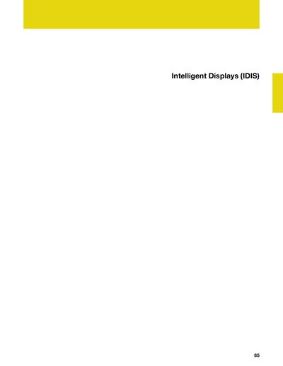 OSRAM Intelligent Displays Summary of Types Manual - cover page