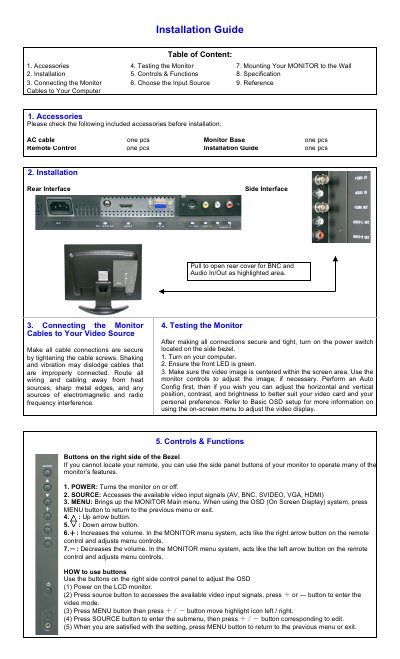 EN7519 Installation Guide - cover page