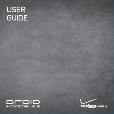 HTC Phone User Guide - cover page