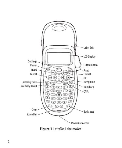 DYMO LetraTag Labelmaker User Manual - cover page