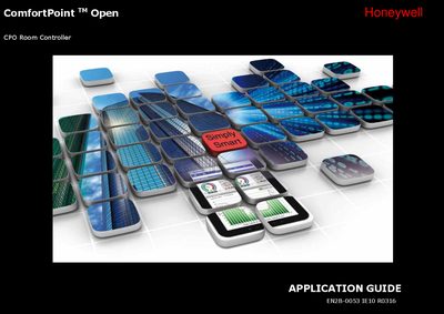 Honeywell ComfortPoint Open CPO-R Application Guide - cover page