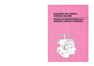 Compact Overlock Machine User Manual - cover page