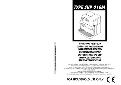 SUP 018M User Guide - cover page