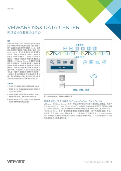 VMware NSX Data Center Product Overview