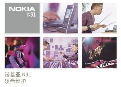 Nokia N91 Hard Disk Maintenance Manual - cover page