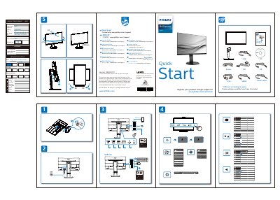 Philips Brilliance 241B8 Monitor User Manual - cover page