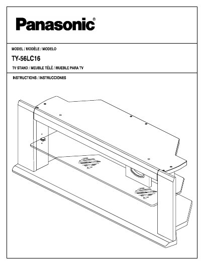 Panasonic TY56LC16F1-MULTI Manual - cover page