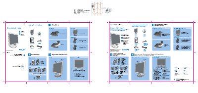 PHILIPS LCD Monitor 190s7user guide ( English ) - cover page