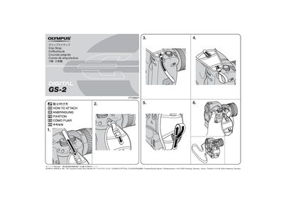 Olympus GS-2 Grip Strap Product Leaflet - cover page