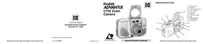 Kodak C750 Zoom Camera User Manual - cover page