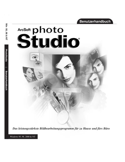 ArcSoft PhotoStudio User Manual - cover page