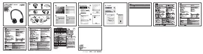 Rapoo H6080 Bluetooth Foldable Headset Quick Start Guide - cover page
