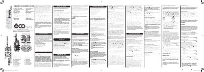 Uniden GMR2872-2CK/GMR2875-2CK Portable Radio User Manual - cover page