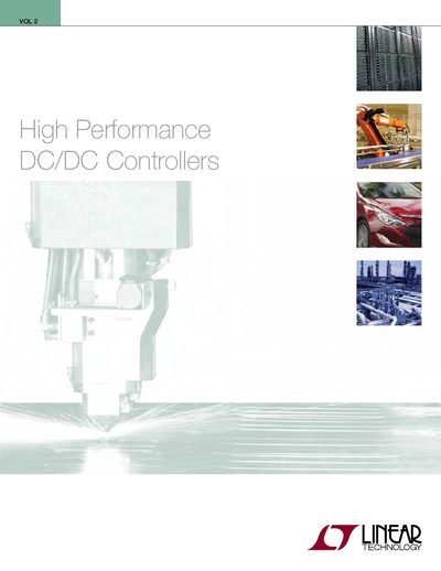 Linear Technology High Performance DC/DC Controllers Brochure - cover page