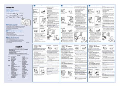 OLYMPUS STYLUS-9010 / -9010 STYLUS-7040 / -7040 STYLUS-5010 / -5010 user guide