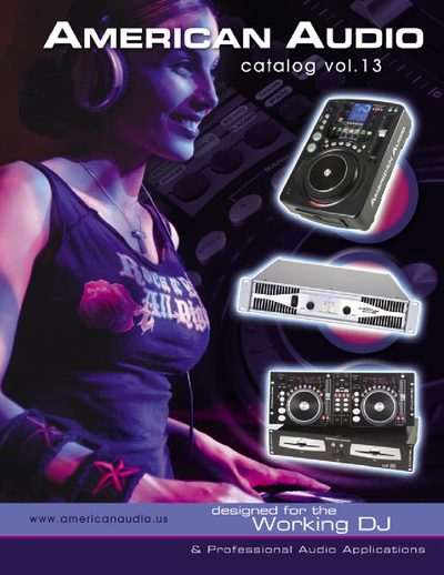 American Audio Catalog Vol.13 Selection Guide - cover page