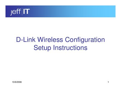 D-Link AirPremier Wireless Client Utility User Manual - cover page