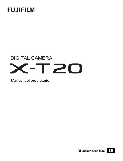FUJIFILM X-T30 Digital Camera User's Manual