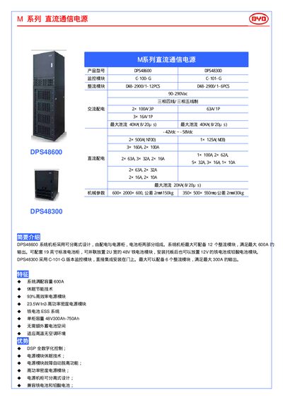 BYD M Series DC Communication Power Supply Manual