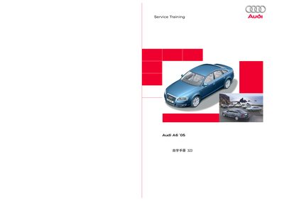 Audi A6 &acute;05 self-taught Manual 323 - cover page