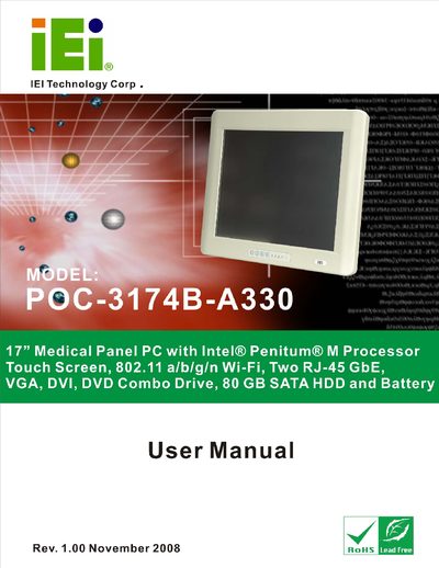 POC-3174B-A330 series Manualv1.01 - cover page