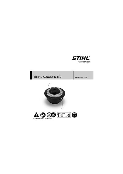 STIHL AutoCut C 6-2 Instructions