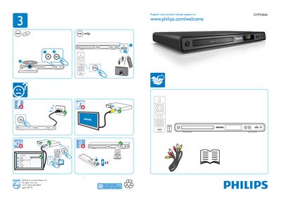 Philips DVP3366K User Manual - cover page