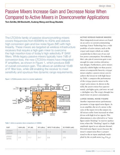 linear DESIGN FEATURES LTJournal-V20N3-08-df-LTC554x-Tom Schiltz service manual - cover page