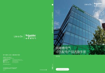 Schneider Electric Medium Voltage Distribution Products Selection Guide - cover page