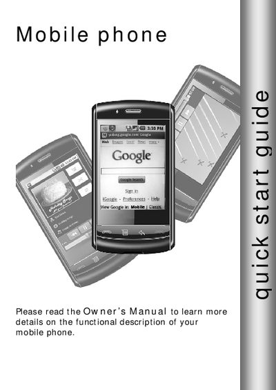 SciPhone N20 Quick Start Guide