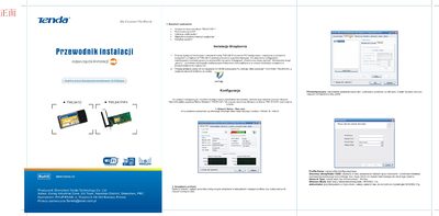 Tenda TWL541C/P Installation Guide - cover page