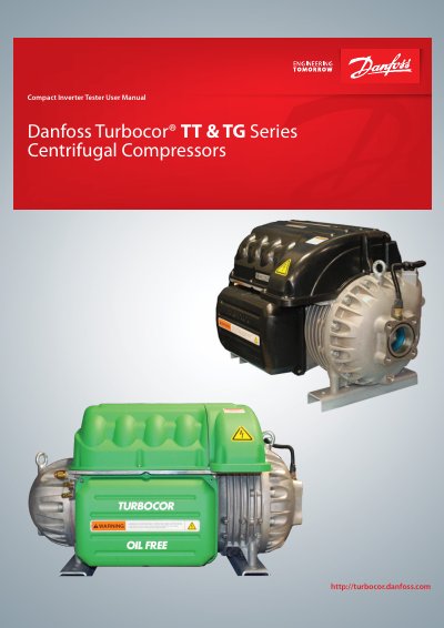 Danfoss TT & TG Series Compact Inverter Tester User Manual - cover page