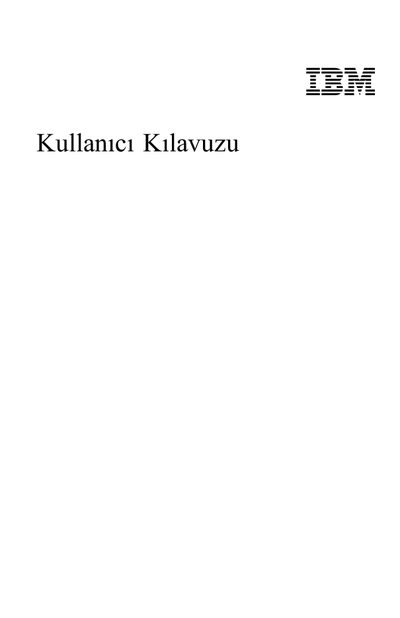 IBM Personal Computer User Manual - cover page