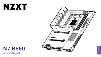 NZXT N7 B550 ATX Motherboard User Manual - cover page