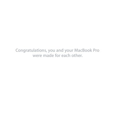 Apple MacBook Pro User Guide